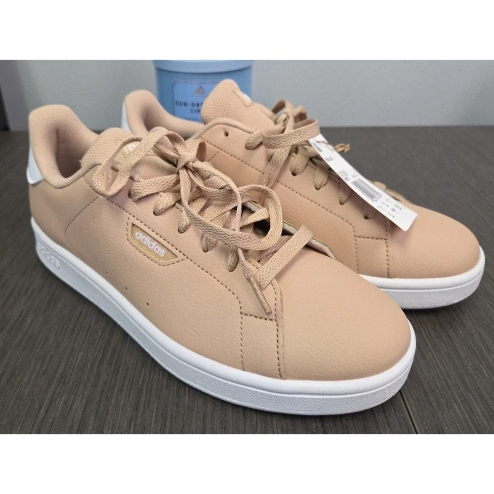 Adidas Court Shoes Sneakers‎  Magic Beige Men's Size 8  Womens 9.5 NEW
